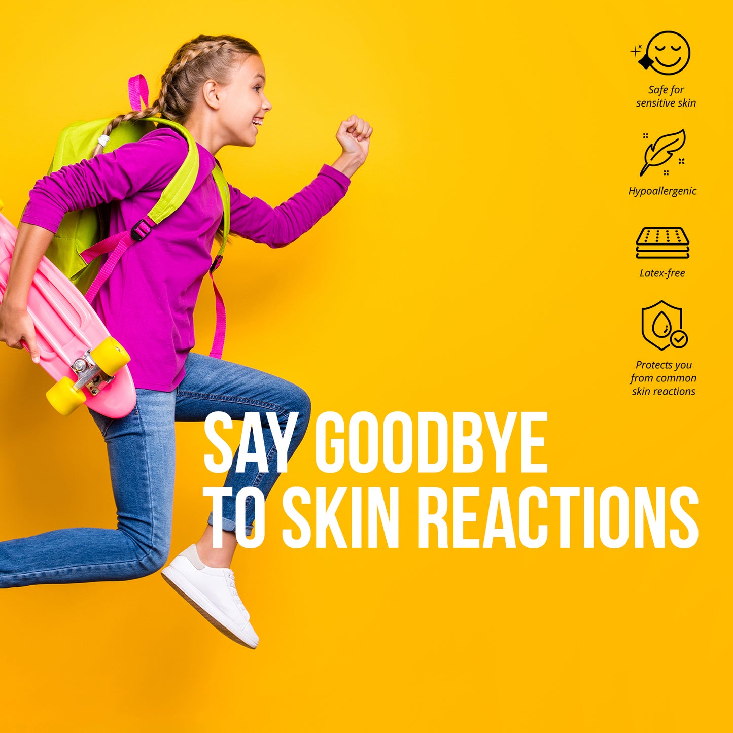 Skin Glee - ādas tīrīšanas līdzeklis - Not Just a Patch - mitrās salvetes - 40 gab
