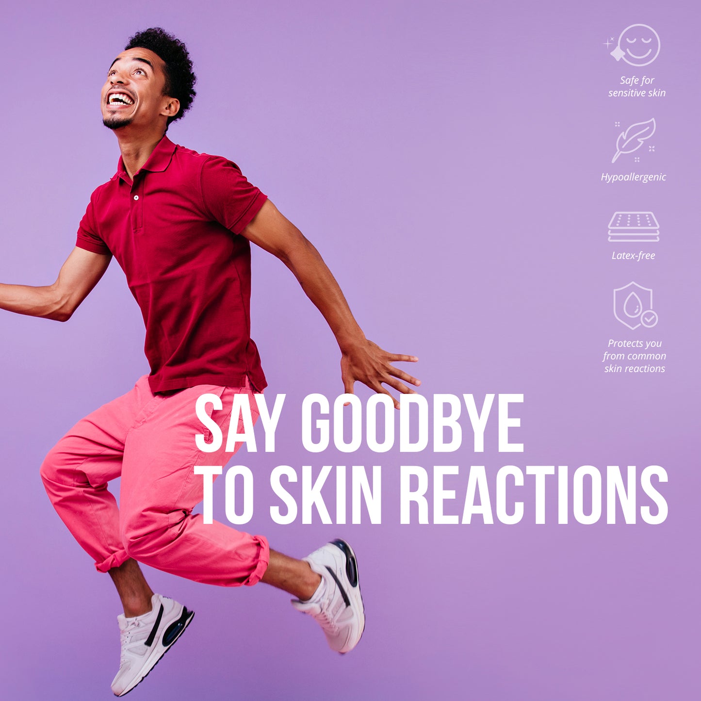 Skin Glu - līdzeklis ādas aizsardzībai un CGM sensoru noturībai - Not Just a Patch - mitrās salvetes - 40 gab