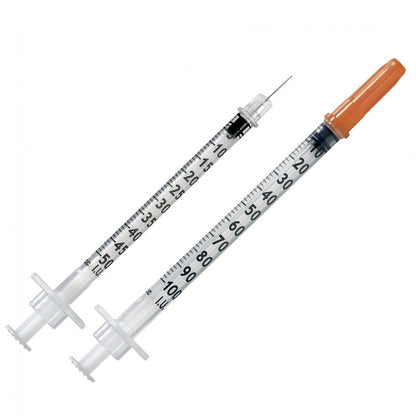 Becton Dickinson BD MicroFine Plus Insulīna Šļirce 1ml - 30G, 8mm - 100gab
